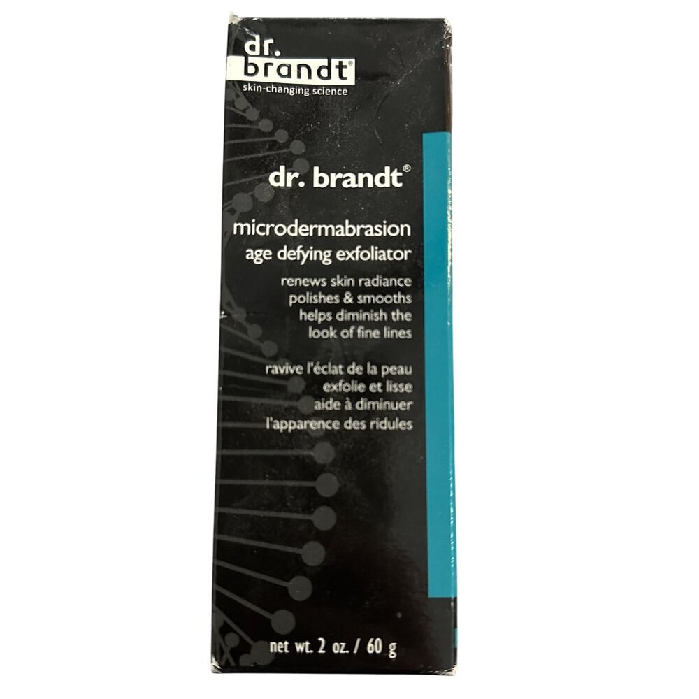 Dr Brandt Microdermabrasion Age Defying Exfoliator Renews Polishes 2oz/60mL